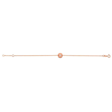 9ct Rose Gold Diamond Bracelet