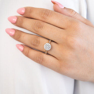 9ct Yellow Gold Diamond Ring Set with 1/2 Carat 38 Stunning Brilliant Diamonds