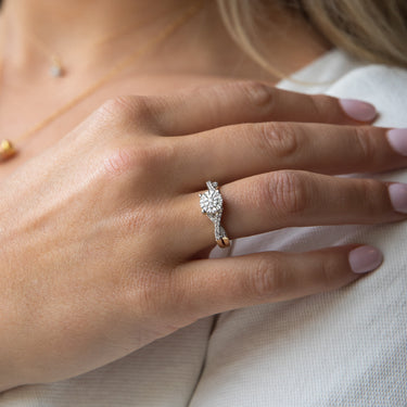 9ct Yellow Gold 1/3 Carat Diamond Ring