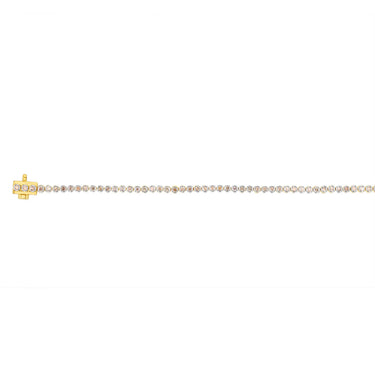 1 Carat Diamond Tennis Bracelet in 9ct Yellow Gold