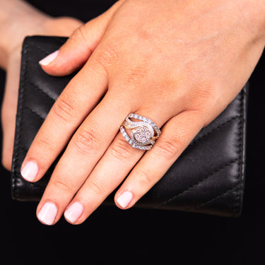 9ct Yellow Gold 1/2 Carat Diamond "Big Look" Dress Ring