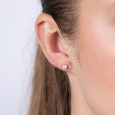 0.30 Carat Diamond Stud Earrings in 9ct Yellow Gold