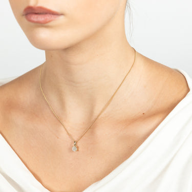 0.70 Carat Diamond Solitaire Pendant in 9ct Yellow Gold