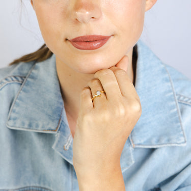 11 Diamond Dress Ring in 9ct Yellow Gold