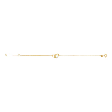 Diamond Bracelet in 9ct Yellow Gold