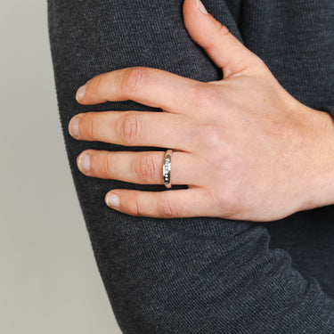 1/10 Carat Diamond Eternity Ring in 9ct White Gold