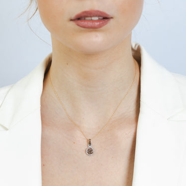 1/2 Carat Australian Diamond Pendant on Chain in 9ct Yellow Gold