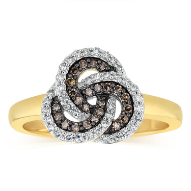 1/4 Carat Australian Diamond Ring in 9ct Yellow Gold