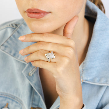 1/2 Carat Diamond Dress Ring in 9ct Yellow Gold