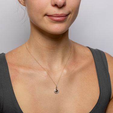 0.30 Carat Australian Diamond Pendant in 9ct Yellow Gold