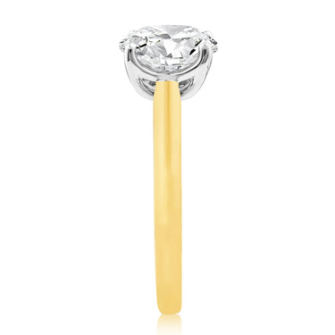 1.90 Carat Diamond Solitaire Ring in 9ct Yellow Gold