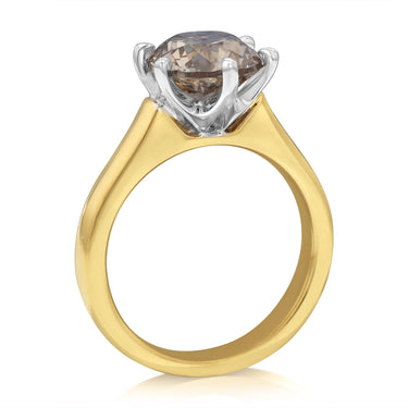 3 Carat Australian Diamond Solitaire Ring in 18ct Yellow Gold