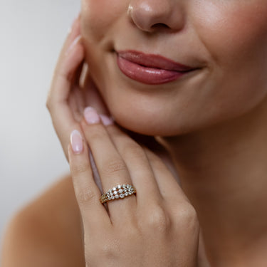 3/4 Carat Diamond Ring in 14ct Yellow Gold