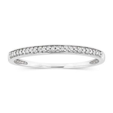 Diamond Eternity Ring in 10ct White Gold