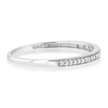 Diamond Eternity Ring in 10ct White Gold