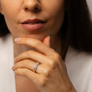 1/3 Carat Diamond Ring in 9ct Yellow Gold