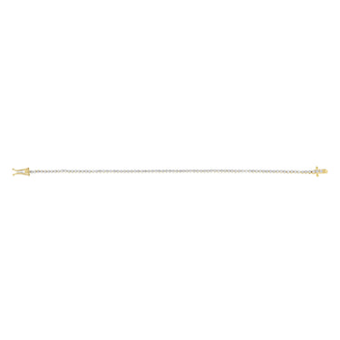 1/2 Carat Diamond Bracelet in 9ct Yellow Gold