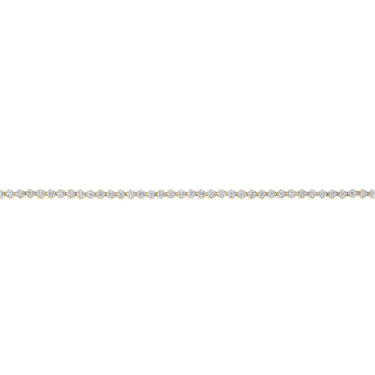 1/2 Carat Diamond Bracelet in 9ct Yellow Gold