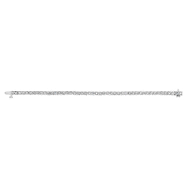 0.95 Carat Diamond Tennis 18cm Bracelet in Sterling Silver