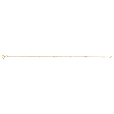 1/10 Carat Diamond Fancy Bracelet in 9ct Yellow Gold