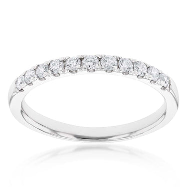 Luminesce Lab Grown Diamond 1/3 Carat Eternity Ring in 9ct White Gold