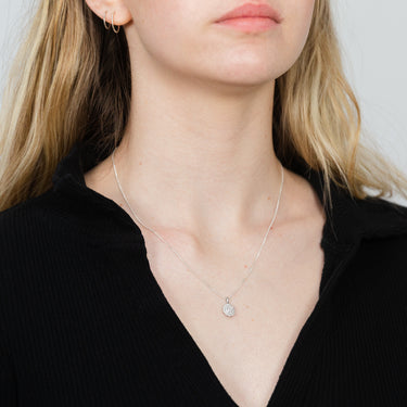 Luminesce Lab Grown 1/4 Carat Diamond in Sterling Silver Pendant on Chain