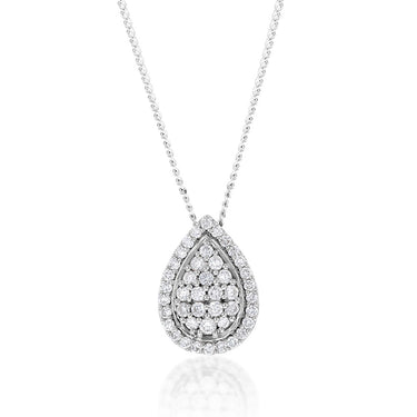 Luminesce Lab Grown Diamond 1/4 Carat Silver Pendant