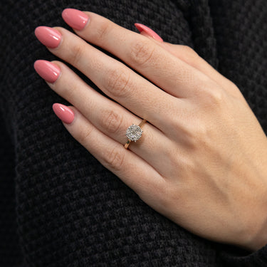 Luminesce Lab Grown 9ct Yellow Gold 1/2 Carat Diamond Ring