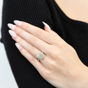 Luminesce Lab Grown Diamond 1/2 Carat Ring Set in 9 Carat Yellow Gold