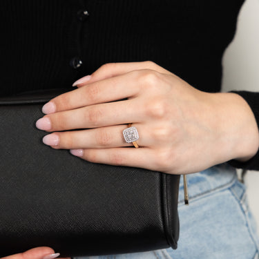 Luminesce Lab Grown 9ct Yellow Gold 1/2 Carat Diamond Ring