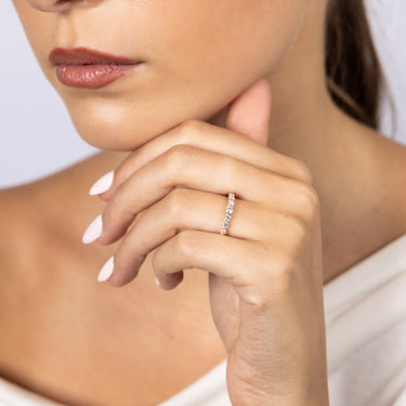 Luminesce Lab Grown 9ct Yellow Gold 1/2 Carat Diamond Eternity Ring