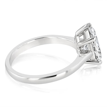 Luminesce Lab Grown 18ct White Gold 2 Carat Diamond Ring