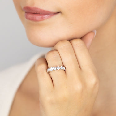 Luminesce Lab Grown 18ct Yellow Gold 1.50 Carat Diamond Eternity Ring