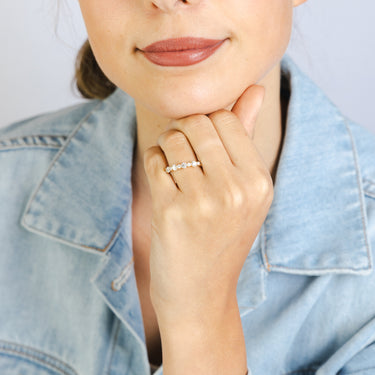 Luminesce Lab Grown Diamond 1 Carat Eternity Ring in 9ct Yellow Gold