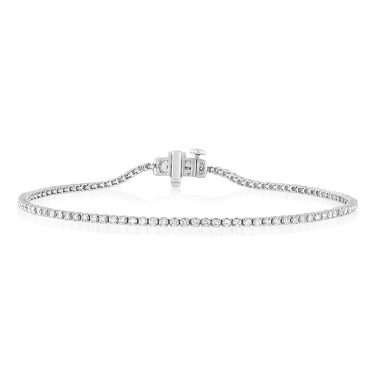 Luminesce Lab Grown 1.00 Carat Diamond Tennis Bracelet in Platinum
