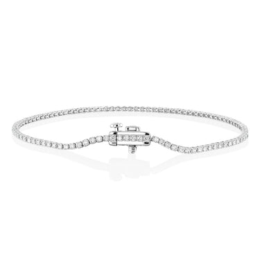 Luminesce Lab Grown 1.00 Carat Diamond Tennis Bracelet in Platinum