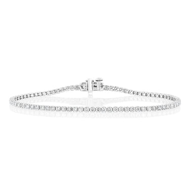 Luminesce Lab Grown 2 Carat Diamond Tennis Bracelet in Platinum