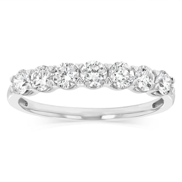 Luminesce Lab Grown 3/4 Carat Eternity Ring in Sterling Silver