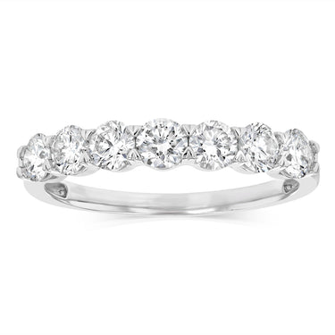 Luminesce Lab Grown 1 Carat Eternity Ring in Sterling Silver