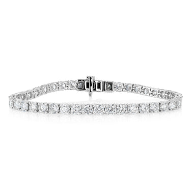 Luminesce Lab Grown 10 Carats Diamond 18cm Tennis Bracelet in 9ct White Gold
