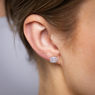 Luminesce Lab Grown Diamond 1/2 Carat Stud Earrings in 9ct Yellow Gold