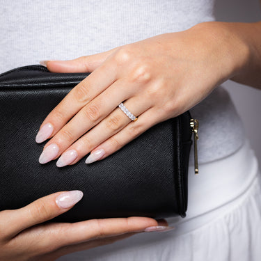 Luminesce Lab Grown 1 Carat Diamond Eternity Ring in 9ct Yellow Gold