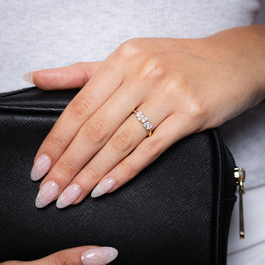 Luminesce Lab Grown 1/2 Carat Diamond Ring in 9ct Yellow Gold