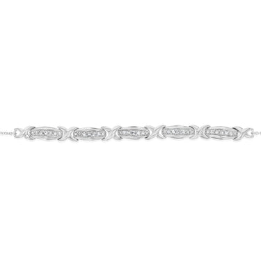 Luminesce Lab Grown 1/4 Carat Diamond Bracelet in Sterling Silver
