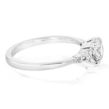 Luminesce Lab Grown 1.10 Carat Diamond Ring in 9ct White Gold