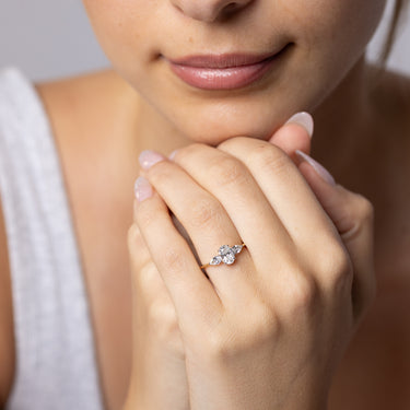 Luminesce Lab Grown 1 Carat Diamond Solitaire Ring in 9ct Yellow Gold