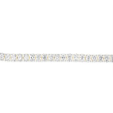 Luminesce Lab Grown 14 Carats Diamond Tennis Bracelet in 9ct Yellow Gold