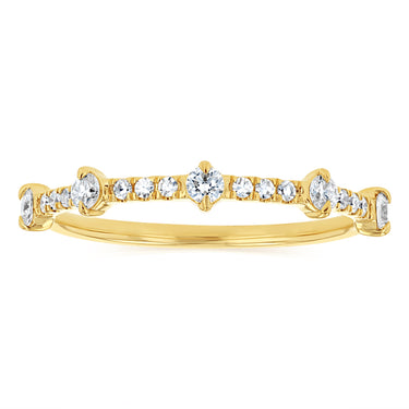 Luminesce Lab Grown 1/4 Carat Diamond Ring in 9ct Yellow Gold