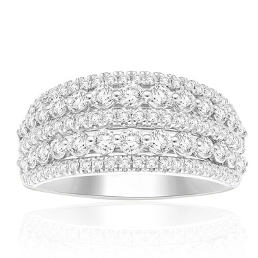 Luminesce Lab Grown 1 Carat Diamond Ring in Sterling Silver