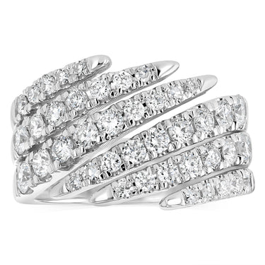 Luminesce Lab Grown 2 Carat Diamond Ring in Sterling Silver